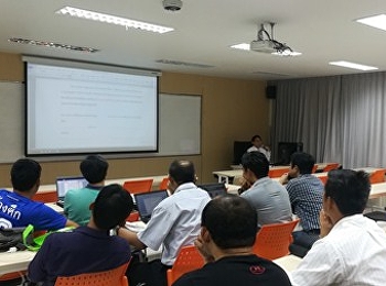 รองคณบดีฝ่ายบริหาร ว.นวัตกรรม
และคณาจารย์
จัดประชุมชี้แจงแนวทางการสอบวิทยานิพนธ์
แก่นักศึกษา สาขาวิชาการจัดการฟุตบอลอาชีพ