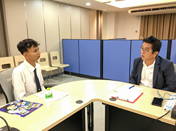 วันที่ 11 พฤษภาคม 2562
ภาพบรรยากาศการสอบสัมภาษณ์นักศึกษา
หลักสูตรบริหารธุรกิจมหาบัณฑิต
สาขาการจัดการฟุตบอลอาชีพ รุ่นที่ 8
ปีการศึกษา 1/2562 ณ ห้องประชุมชั้น 2
อาคาร ตึกสมาคมศิษย์เก่า สวนสุนันทา
ในพระบรมราชินูปถัมภ์