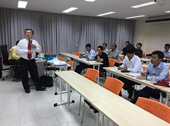 ภาพบรรยากาศการเรียนการสอน
หลักสูตรบริหารธุรกิจมหาบัณฑิต
สาขาวิชาการจัดการฟุตบอลอาชีพ วันที่ 24
สิงหาคม 2562