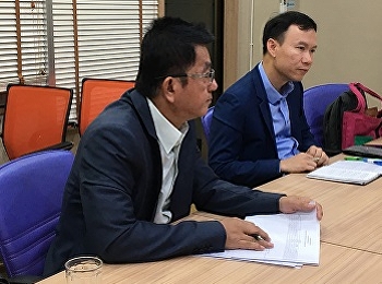 ประชุมคณะกรรมการหลักสูตรบริหารธุรกิจมหาบัณฑิต
สาขาวิชาการจัดการฟุตบอลอาชีพ ณ
ห้องประชุมวิทยาลัยนวัตกรรมและการจัดการ