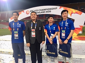 หลักสูตรบริหารธุรกิจมหาบัณฑิต
สาขาวิชาการจัดการฟุตบอลอาชีพ
ส่งนักศึกษาเข้าร่วมโครงการการจัดการแข่งขัน
AFC U-23 ช้างศึกอาสา